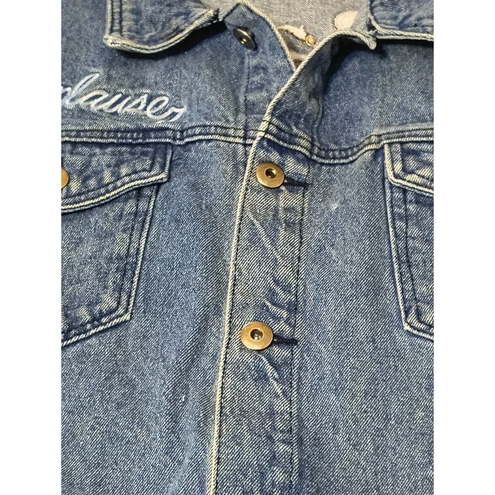 Cakeworthy Disney‎ Aladdin Adult 4XL Jean Vest Genie Friends Like Me Tour 92 - Picture 3 of 8